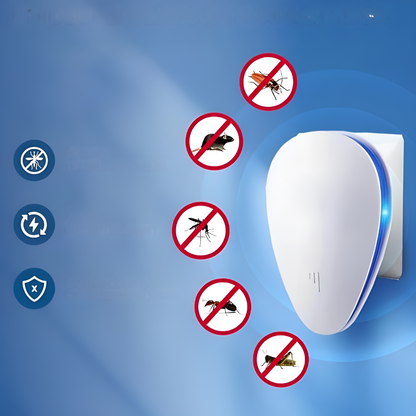 Ultrasonic Pest Repeller with Plug In Design for Indoor Use