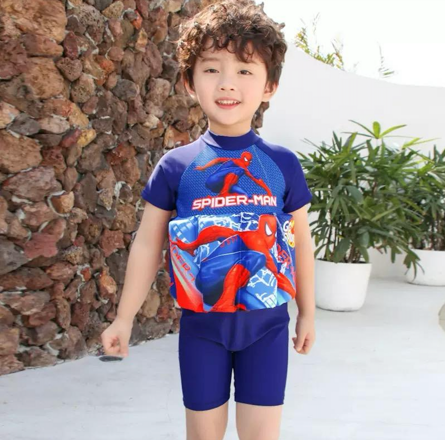3-in-1 Swim Vest with UV Protection SPF 50+