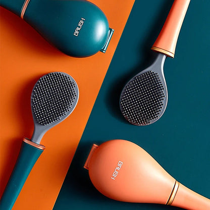 Wall Mount Silicone Toilet Brush with Lever Cap and Flexible Head