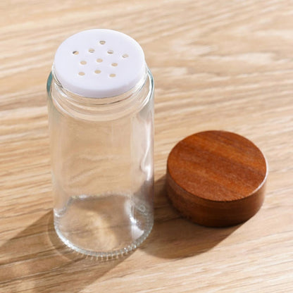 Virella 6 Piece Jar Set for Spices with Slanting Stand