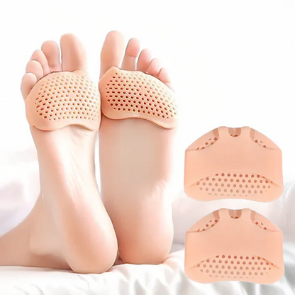 Gel Metatarsal Pads with Ventilation Holes for All Day Foot Comfort