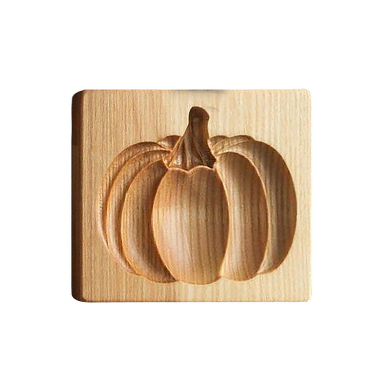 Wooden Cookie Cutter Stamp with Two Piece Press System and Beech Wood Construction