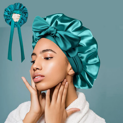 All Night Bonnet with Double Layer Fabric and Adjustable Fit