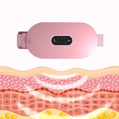 Heating Waistband Massager with 6 Heat Levels and Massage Modes