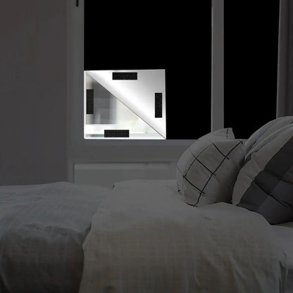Static Cling Blackout Window Shade with Heat Reflection and Reusable Application