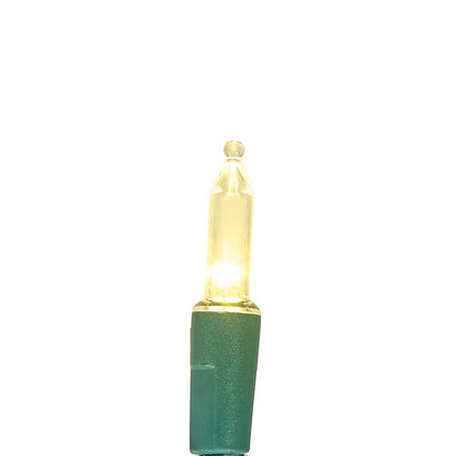Twinkling LED Light Strand with 100 Sparkle Bulbs in Two Colors for Trees and Wreaths