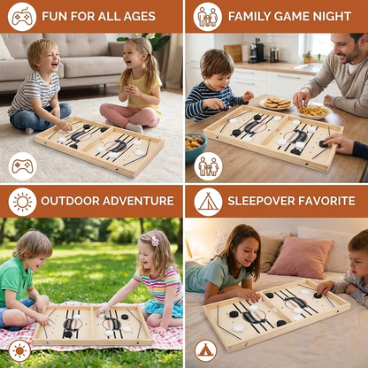 Wooden Catapult Chess Board Game for Family Game Night