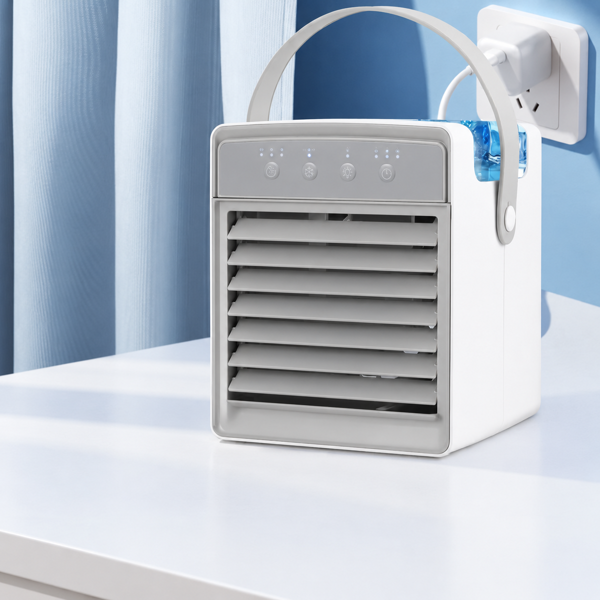 Portable Air Cooler with Adjustable Fan Settings