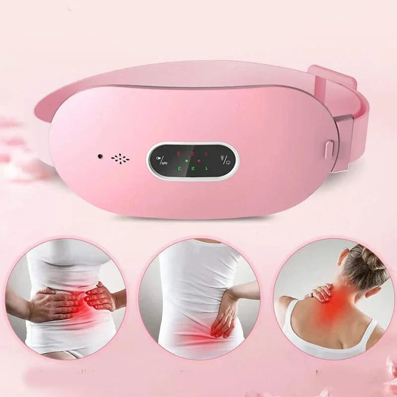 Heating Waistband Massager with 6 Heat Levels and Massage Modes