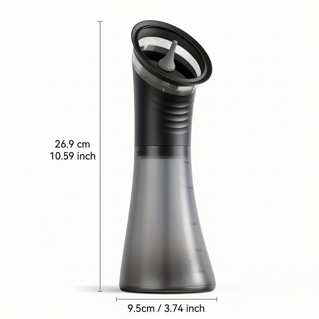 Water Flow Ear Cleaning Device with Dual Tank and Rechargeable Battery