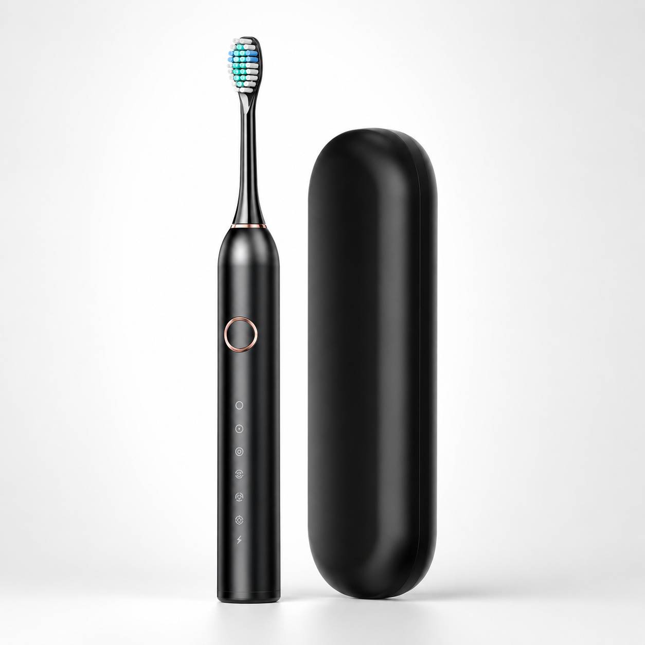 Sonic Electric Toothbrush with Built In Timer and Replacement Heads, IPX7 Water Resistant