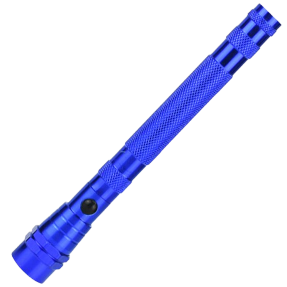 Telescopic Magnetic Pickup Tool with LED Light and Flexible Gooseneck