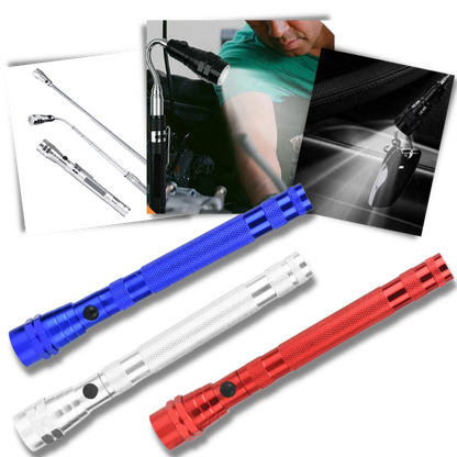 Telescopic Magnetic LED Torch -