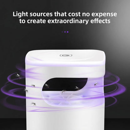 UV LED Mosquito Trap with Suction Fan and Night Light, Indoor Use