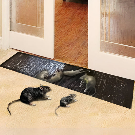 Pest Glue Trap Boards with Waterproof Plastic Base and High Viscosity Adhesive, Set of 10