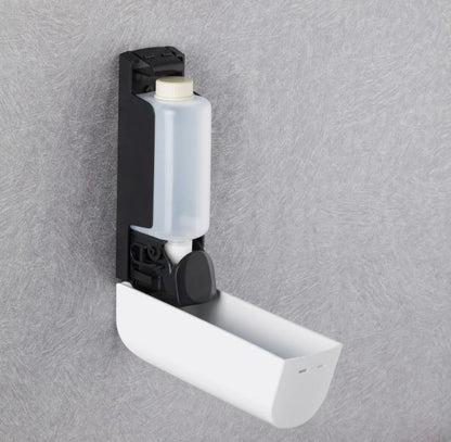 Wall Mounted Shower Dispenser with Triple Pump Chambers and Transparent Viewing