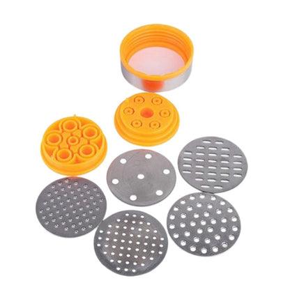Manual Pasta Maker with Hand Crank Mechanism and Adjustable Rollers, Stainless Steel