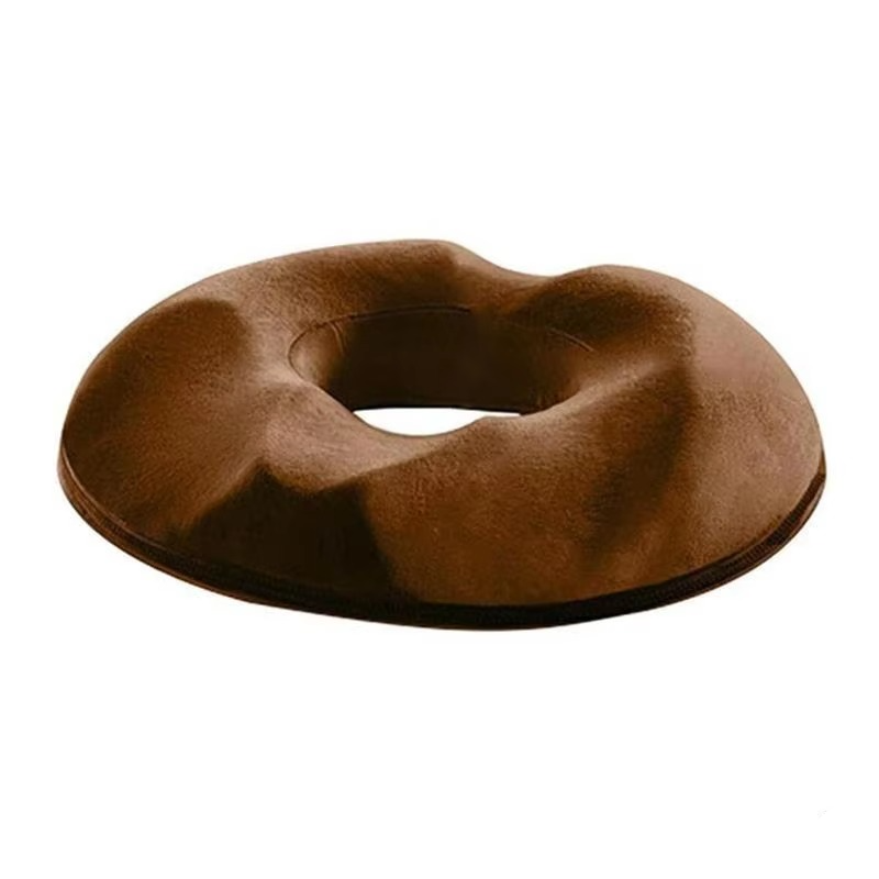 Memory Foam Donut Seat Cushion with Breathable Cover for Tailbone Support
