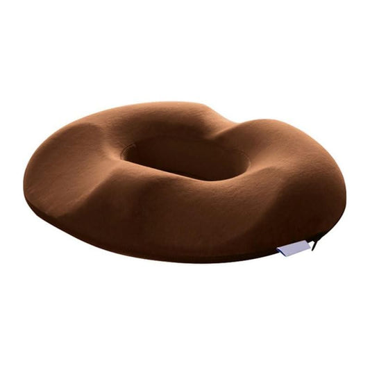 Memory Foam Seat Cushion with Non Slip Base and Machine Washable Cover