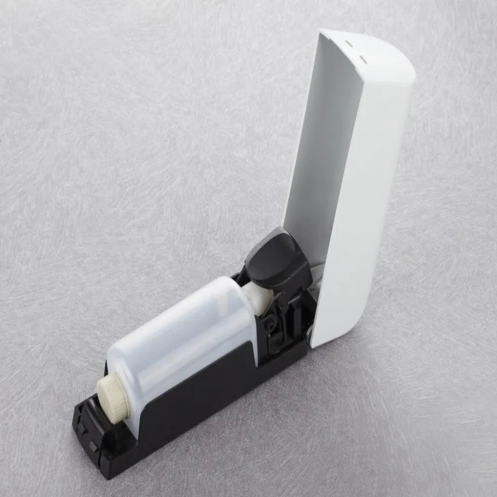 Wall Mounted Shower Dispenser with Triple Pump Chambers and Transparent Viewing