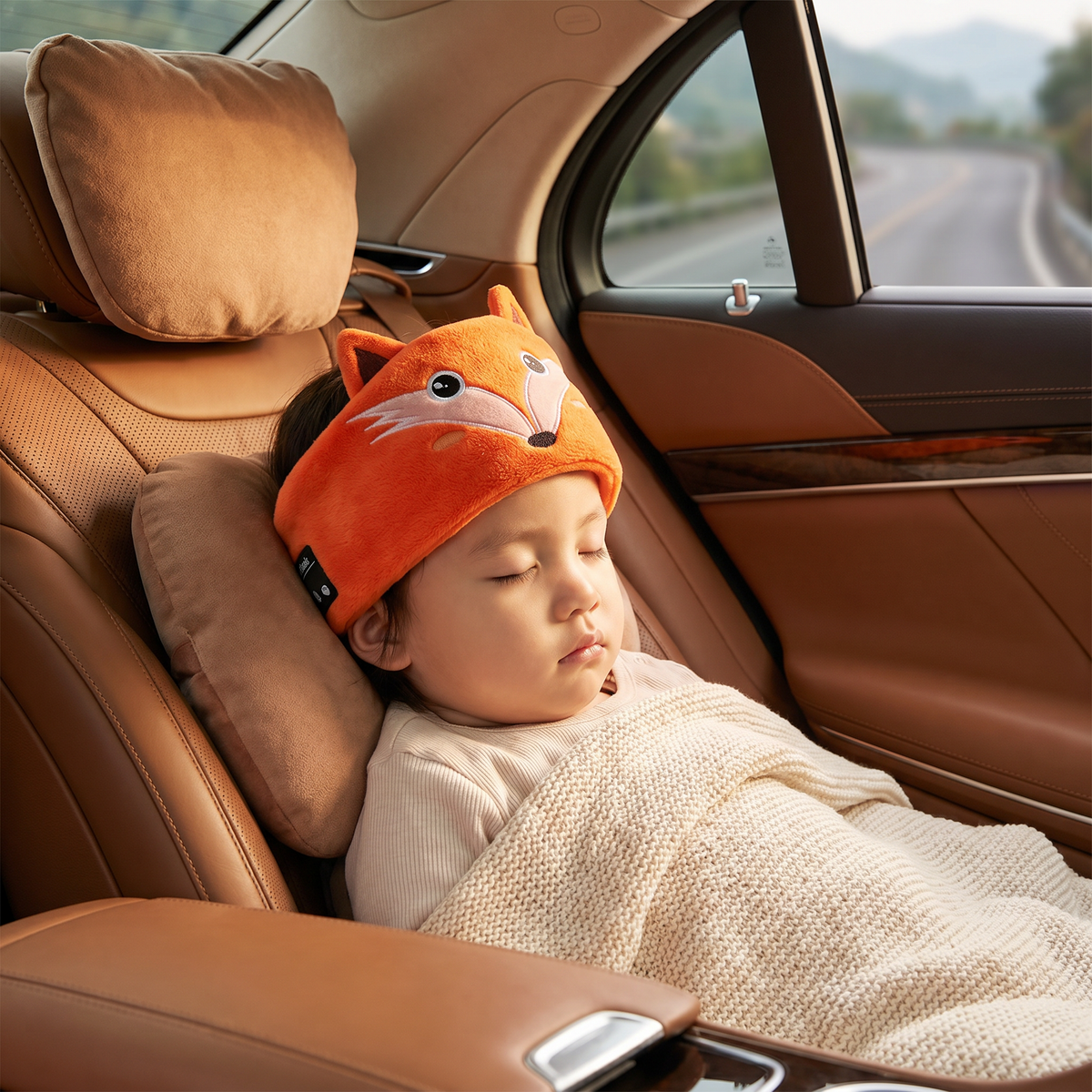 Soft Sleep Headband with Built in Wireless Speakers in Nine Animal Designs for Travel and Naps