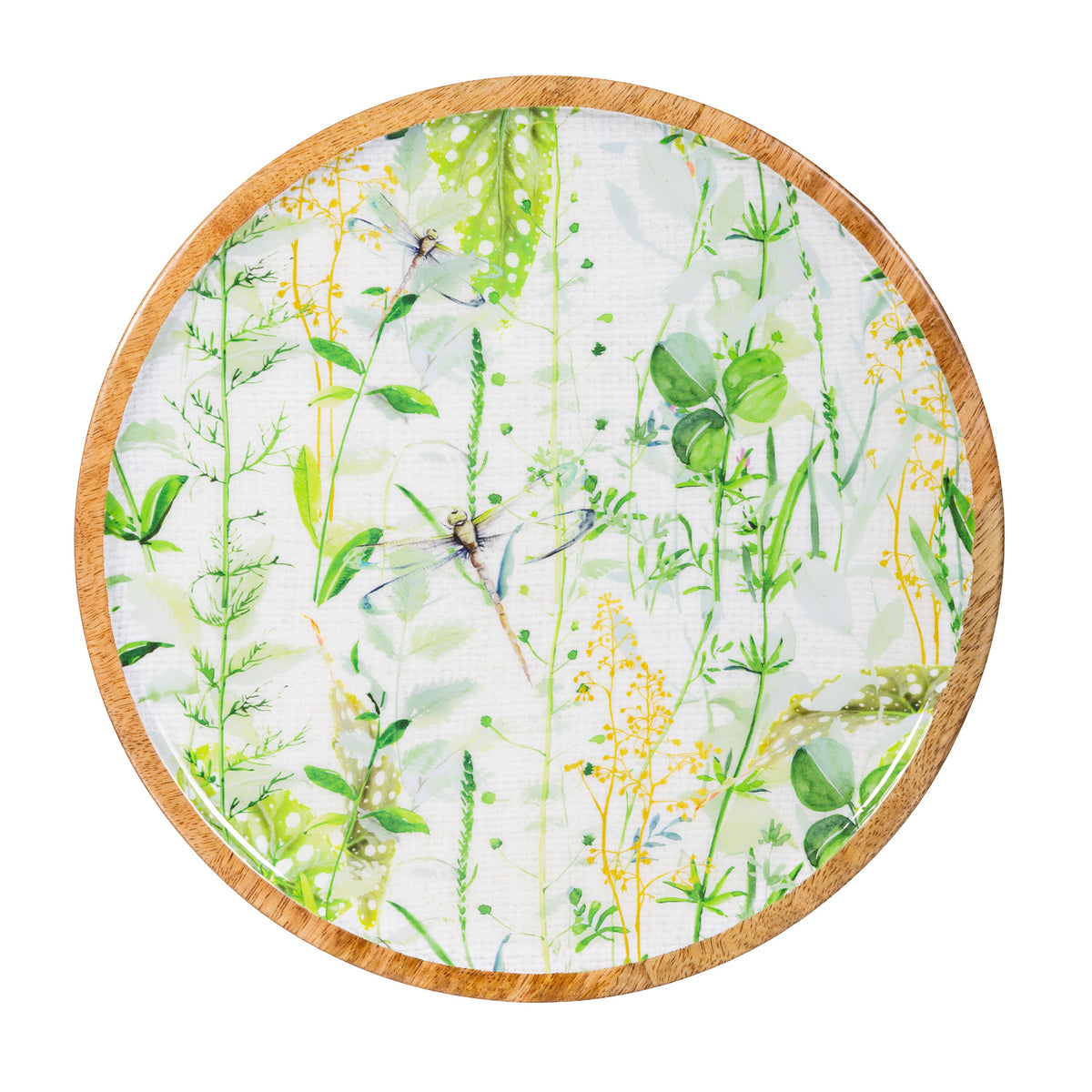 Round Garden Cake Stand with Elevated Platform for Dessert Display