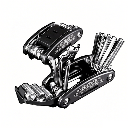 Multi Socket Wrench Set with Rotating Head and Quick Release for Car, Home and DIY Repairs