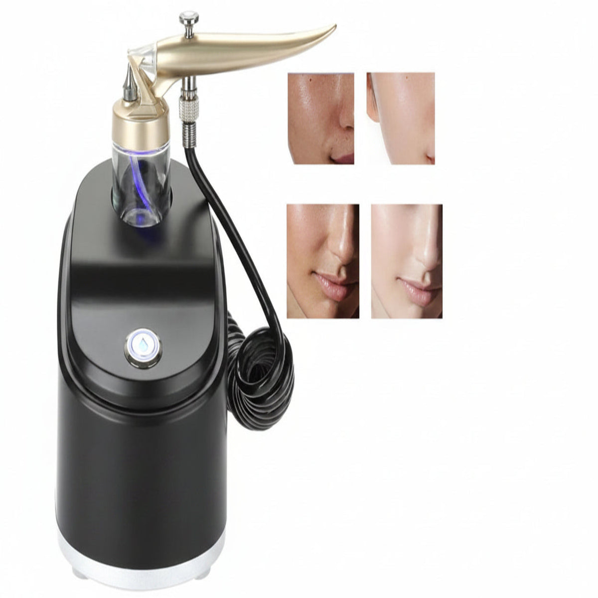 Oxygen Jet Facial Machine with Hydration Infusion and Even Product Application