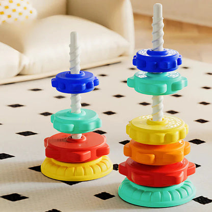 Spinning Color Learning Tower for Toddlers