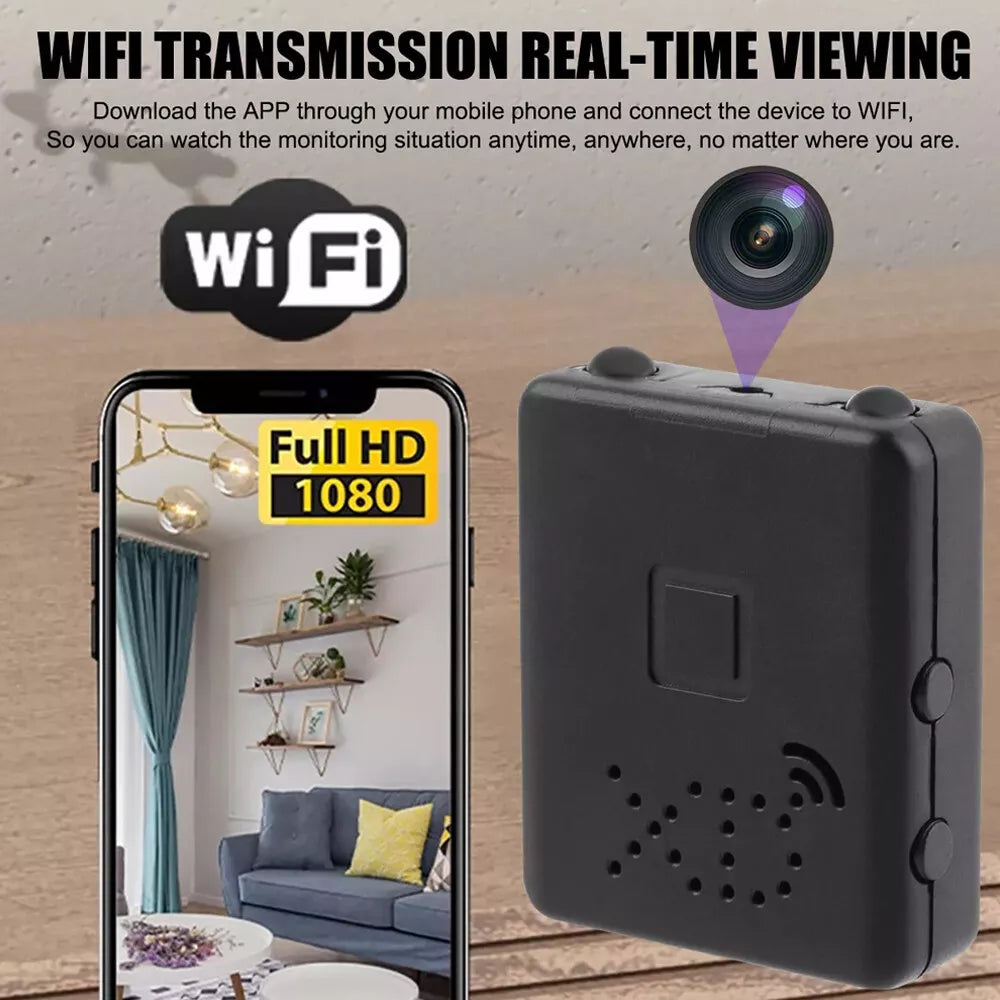 Wireless Security Camera with 1080p Night Vision and Motion Detection