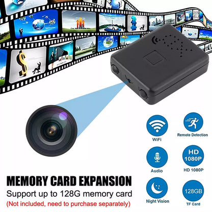 Wireless Security Camera with 1080p Night Vision and Motion Detection