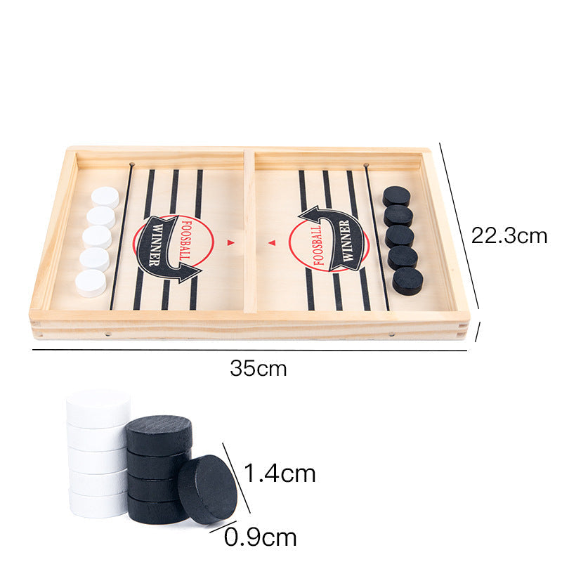 Wooden Catapult Chess Board Game for Family Game Night