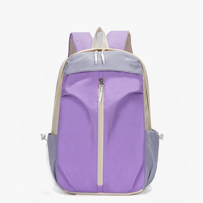 Travel Backpack with Padded Laptop Sleeve and Dual Zipper Access, Expandable Side Pockets