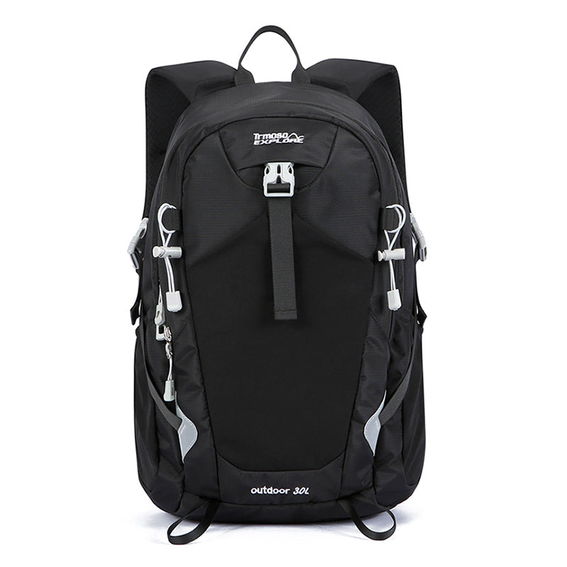 Outdoor Exploration Backpack with Padded Back and Water Resistant Fabric