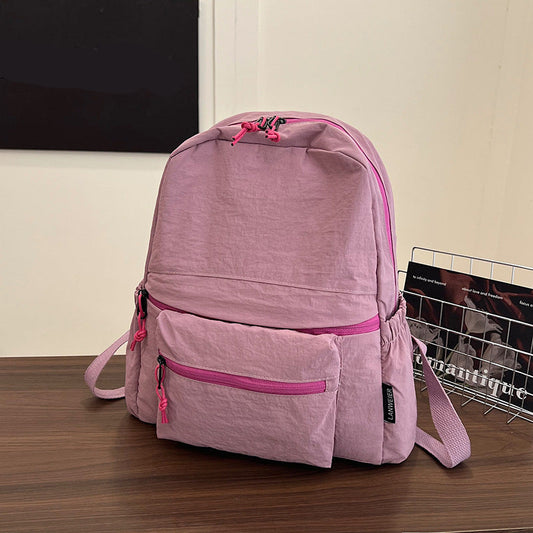 Casual Hiking Backpack with Organized Compartments and Adjustable Padded Straps