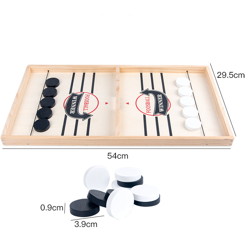 Wooden Catapult Chess Board Game for Family Game Night