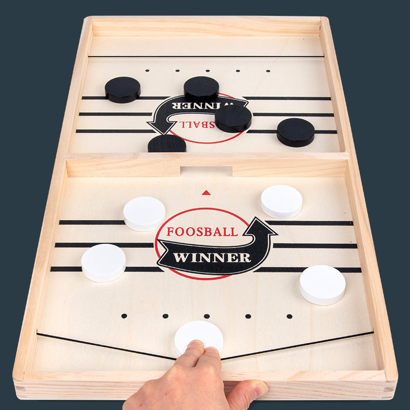 Wooden Catapult Chess Board Game for Family Game Night