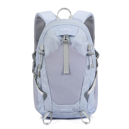 Outdoor Exploration Backpack with Padded Back and Water Resistant Fabric
