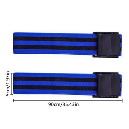 Adjustable Occlusion Bands for Arms and Legs with Buckle System, 2 Pack