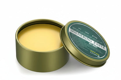 Lead Free Flux Paste for Soldering with Smooth Even Flow and Iron Box Container