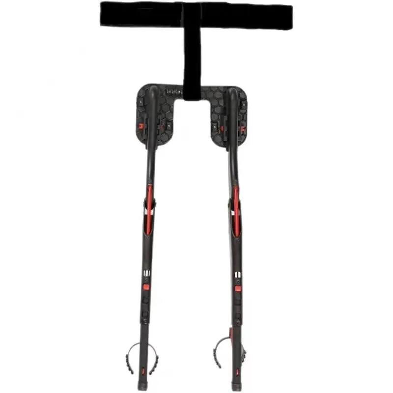 Wearable Folding Chair with Adjustable Belt and Non Slip Foot Mat for Standing Use