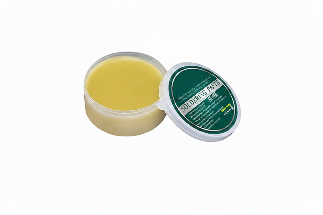 Lead Free Flux Paste for Soldering with Smooth Even Flow and Iron Box Container