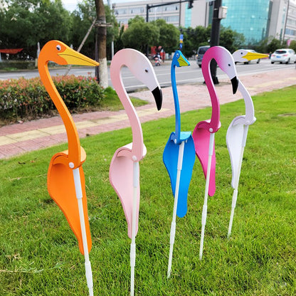 Stainless Steel Garden Bird Spinner with Swivel Hook