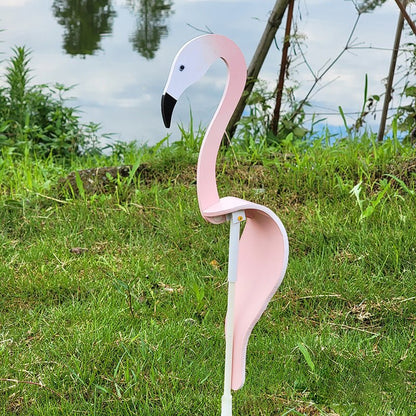 Stainless Steel Garden Bird Spinner with Swivel Hook