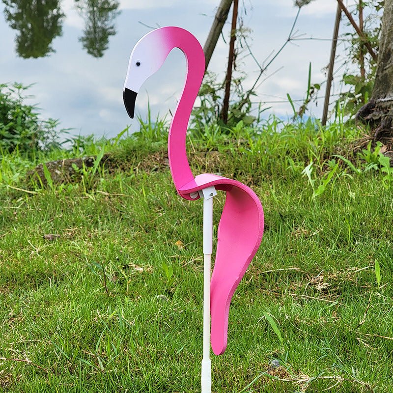 Stainless Steel Garden Bird Spinner with Swivel Hook