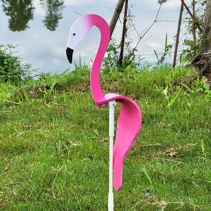 Stainless Steel Garden Bird Spinner with Swivel Hook