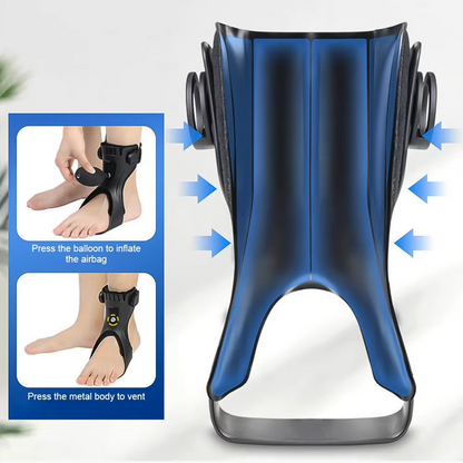 Adjustable Foot and Ankle Support Strap for Everyday Walking in Lace Up Shoes