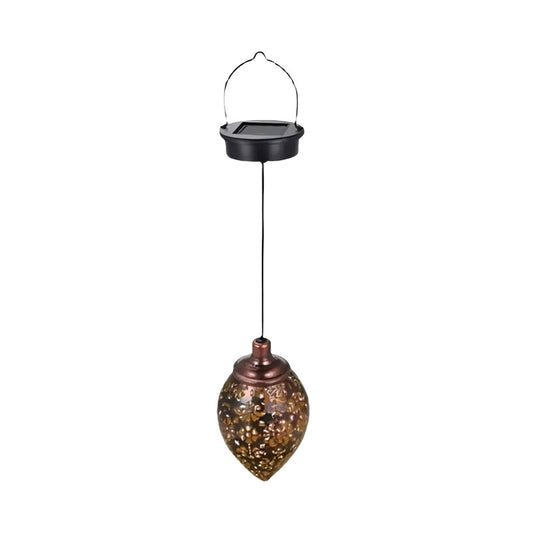 Solar Powered Water Drop Light for Garden Decoration and Environment