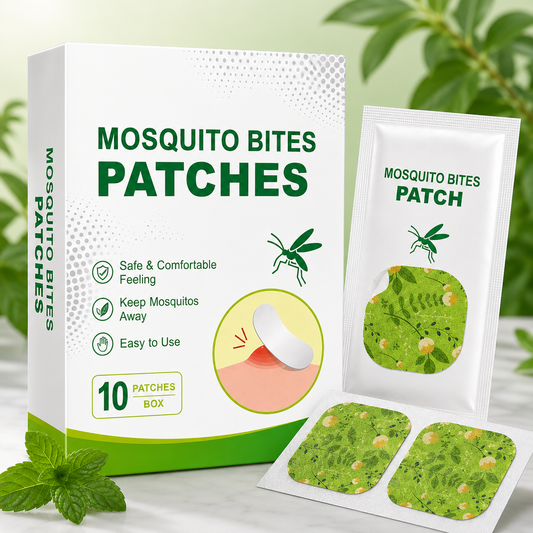 Cooling Mosquito Bite Patches with Hydrogel and Plant-Based Essential Oils
