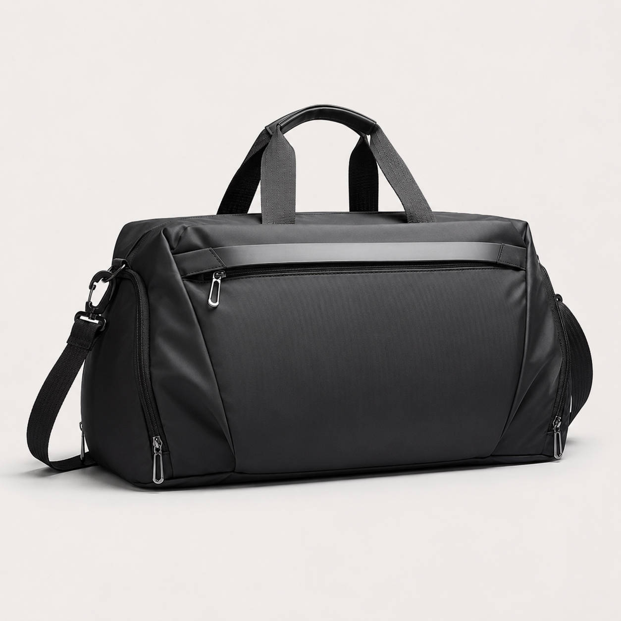 Gym Duffel Bag with Ventilated Shoe Compartment and Wet Dry Divider